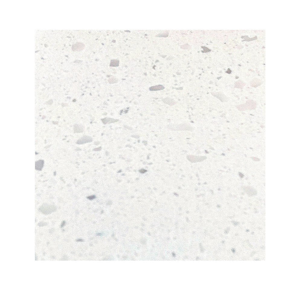 Pronto Vanity Iced White Quartz Side Splash