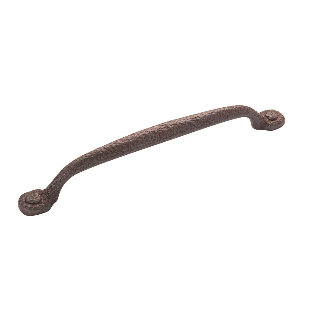 Refined Rustic Pull 7-9/16 Inch (192mm) Center to Center Rustic Iron