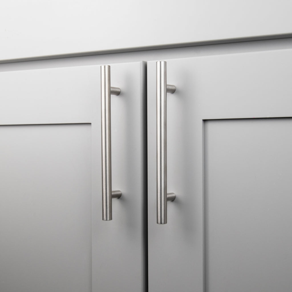 Worthington Bar Pull Bar Pull 5-1/16 Inch (128mm) Center to Center Satin Nickel Finish (10 Pack)