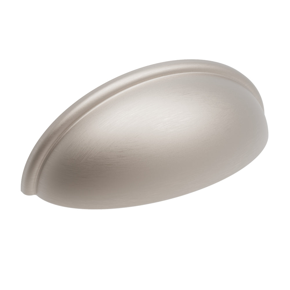 Worthington Cup Pull 3 Inch Center to Center Satin Nickel Finish (10 Pack)