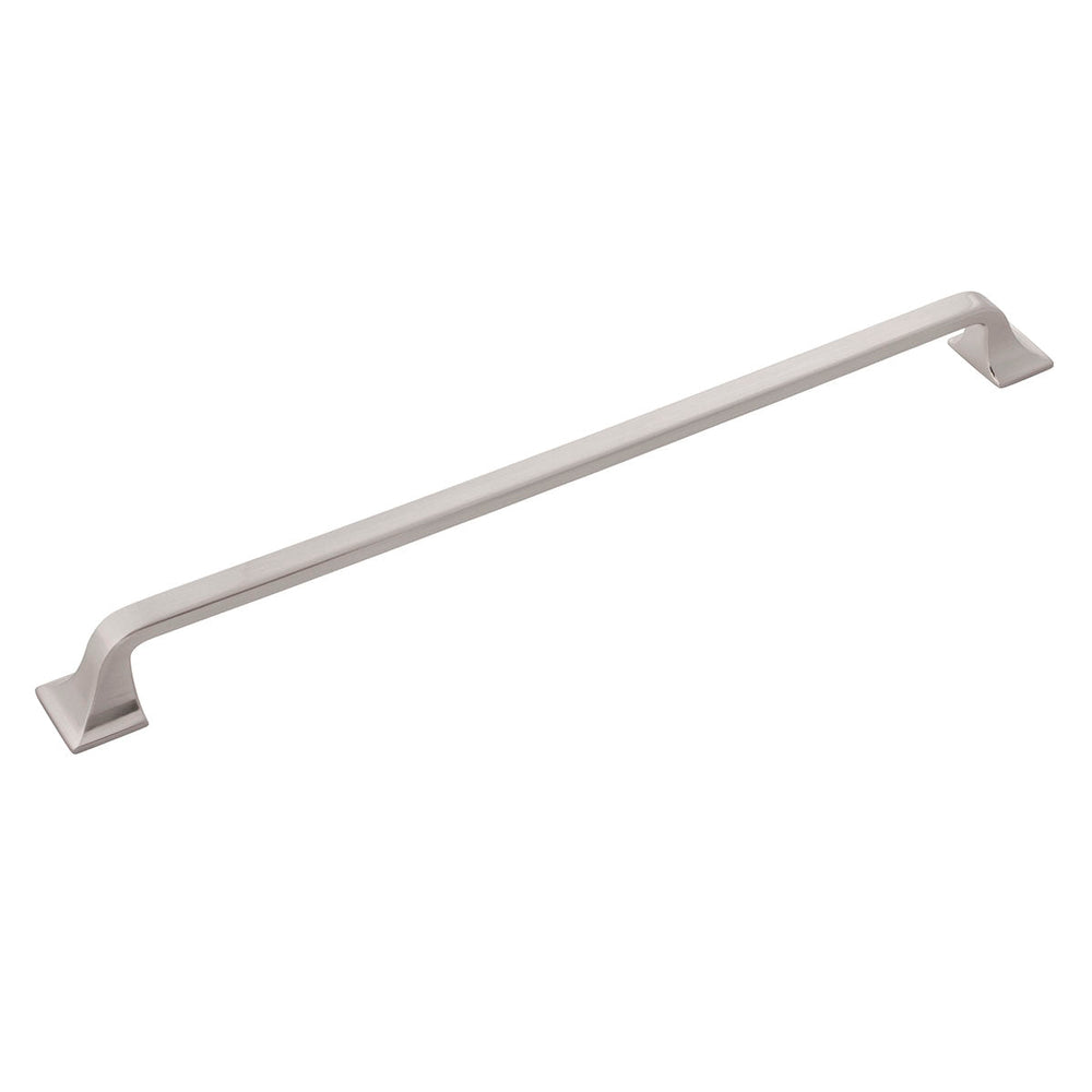 Forge Pull 12 Inch Center to Center Satin Nickel