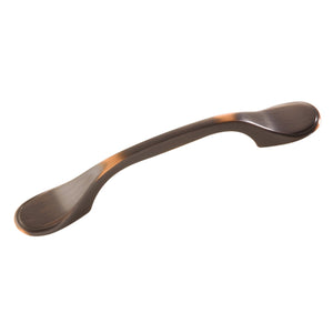 Metropolis Pull 3 Inch Center to Center Oil-Rubbed Bronze Highlighted