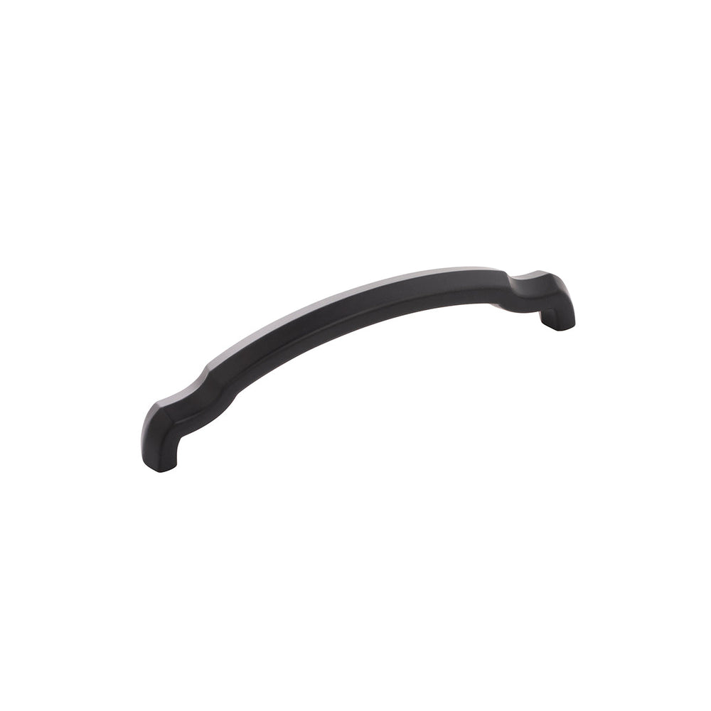 Veranda Pull 5-1/16 Inch (128mm) Center to Center Matte Black
