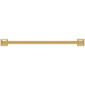 Studio Pull 12 Inch Center to Center Brushed Golden Brass