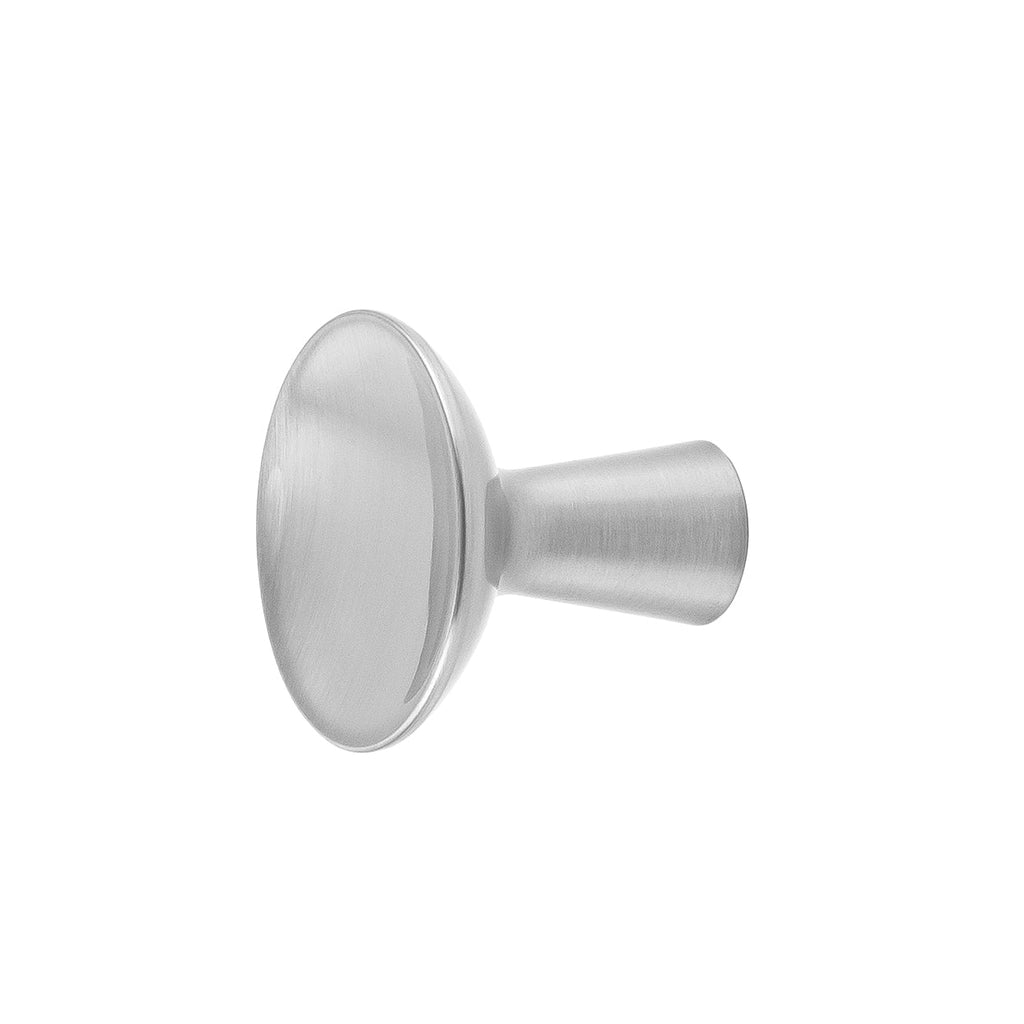 Maven Hook Knob 2-5/16 Inch Diameter Satin Nickel Finish