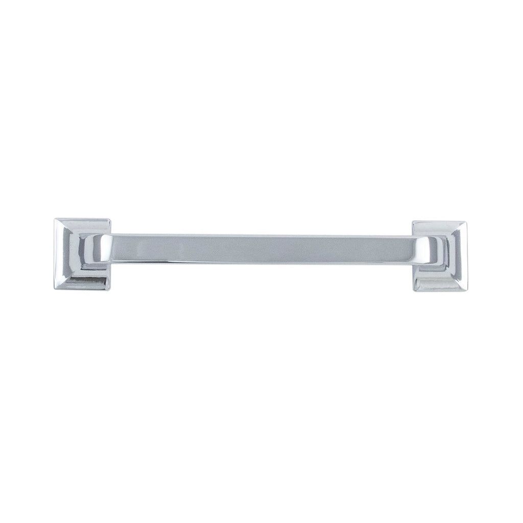 Forge Pull 5-1/16 Inch (128mm) Center to Center Chrome Finish