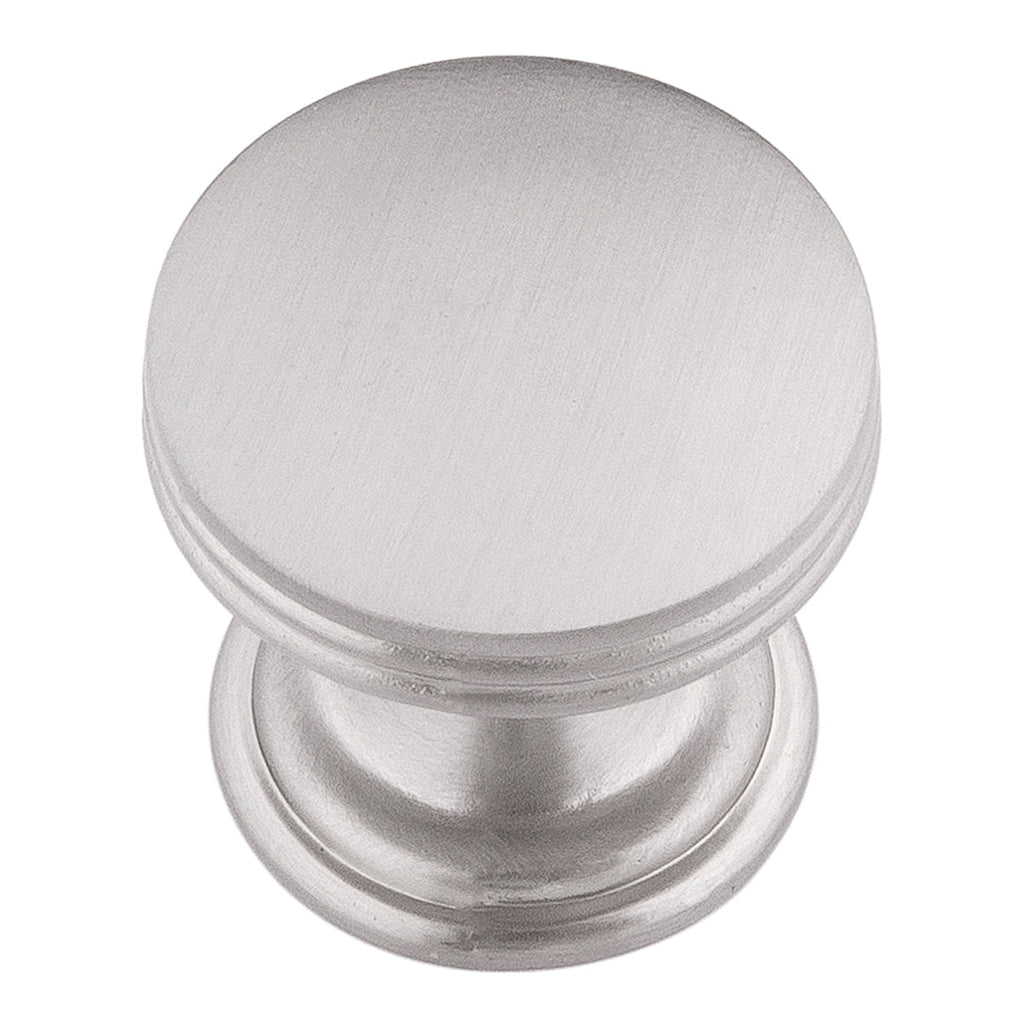 American Diner Knob 1 Inch Diameter Stainless Steel Finish