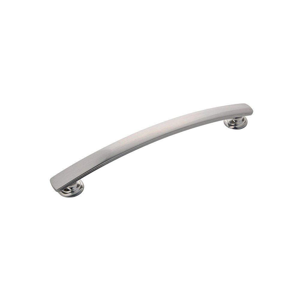 American Diner Pull 6-5/16 Inch (160mm) Center to Center Satin Nickel