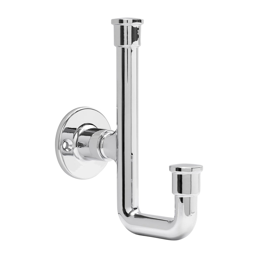 Urbane Hook 1-1/4 Inch Center to Center Chrome
