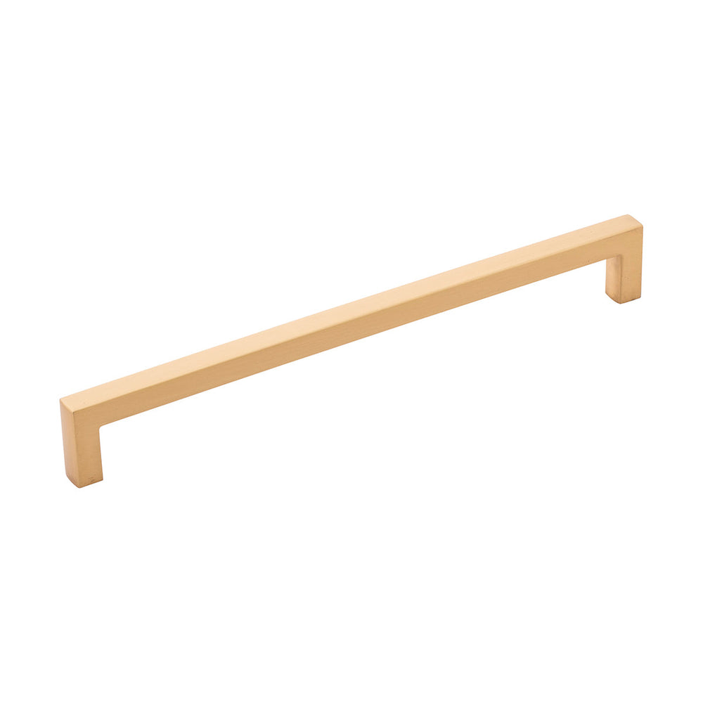 Skylight Pull 8-13/16 Inch (224mm) Center to Center Brushed Golden Brass