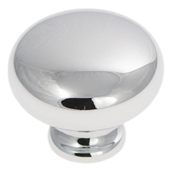 Cottage Knob 1-1/4 Inch Diameter Chrome