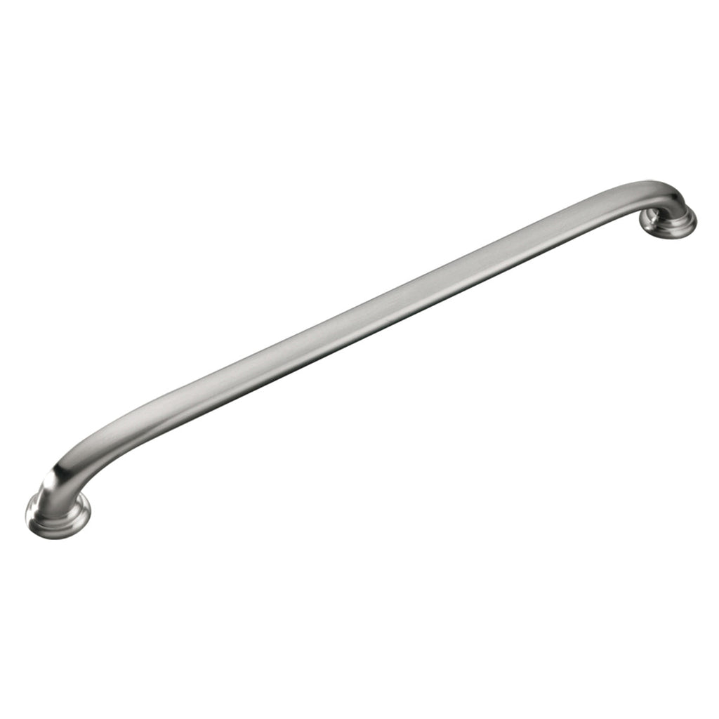 Zephyr Appliance Pull 18 Inch Center to Center Satin Nickel Finish
