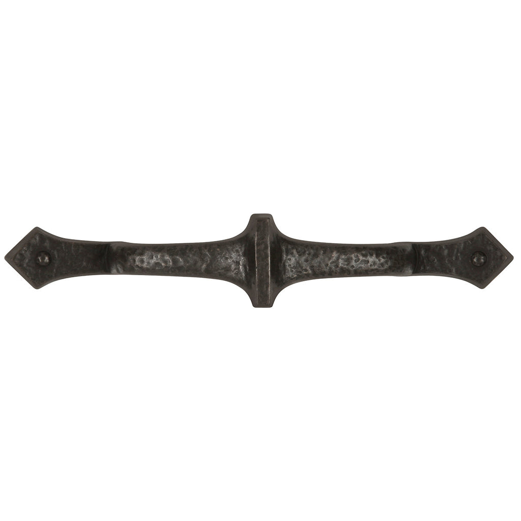 Mountain Lodge Pull 3 Inch Center to Center Black Iron Finish