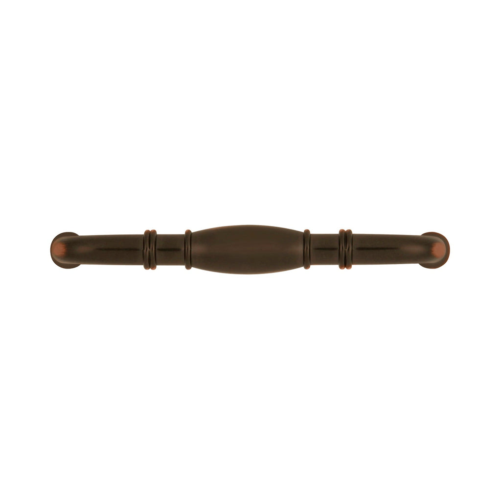 Williamsburg Pull 3-3/4 Inch (96mm) Center to Center Oil-Rubbed Bronze Highlighted Finish