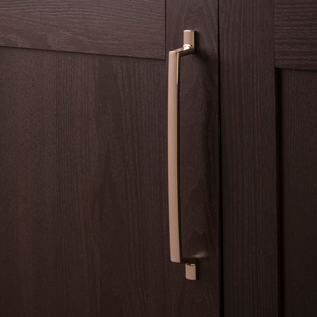 Richmond Pull 8 Inch Center to Center Polished Nickel Finish