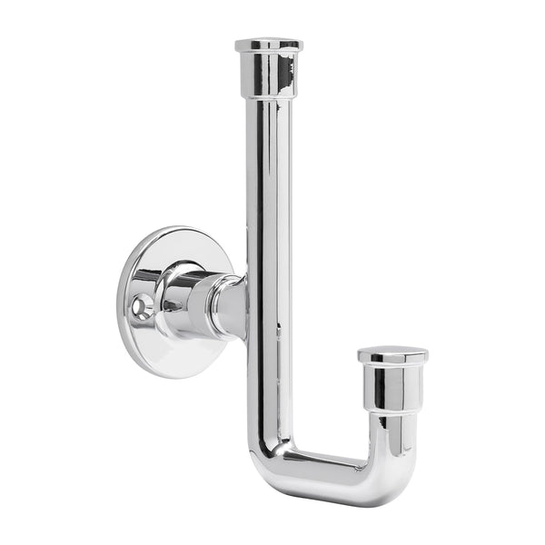 Urbane Hook 1-1/4 Inch Center to Center Chrome