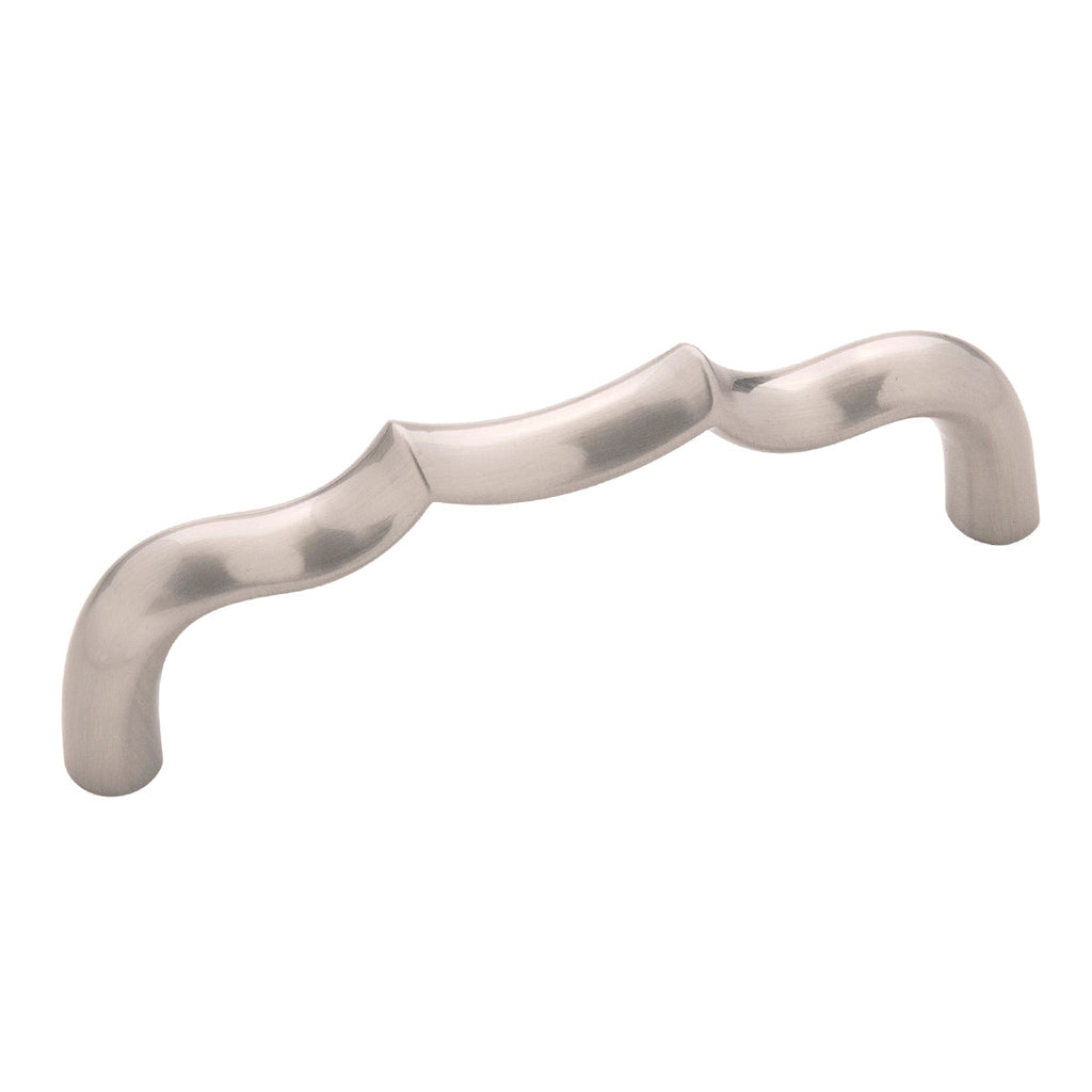 Trellis Pull 3-3/4 Inch (96mm) Center to Center Satin Nickel Finish