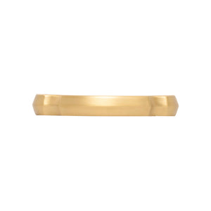 Veranda Pull 3 Inch Center to Center Brushed Golden Brass