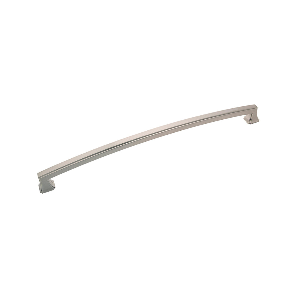 Bridges Pull 12 Inch Center to Center Satin Nickel