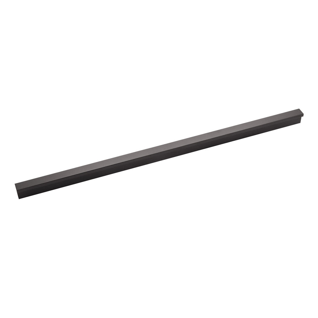 Streamline Pull 12 Inch Center to Center Flat Onyx Finish
