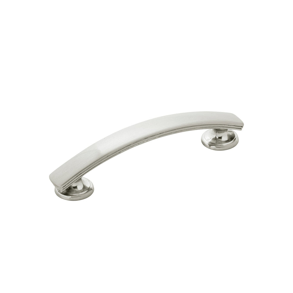 American Diner Pull 3-3/4 Inch (96mm) Center to Center Satin Nickel