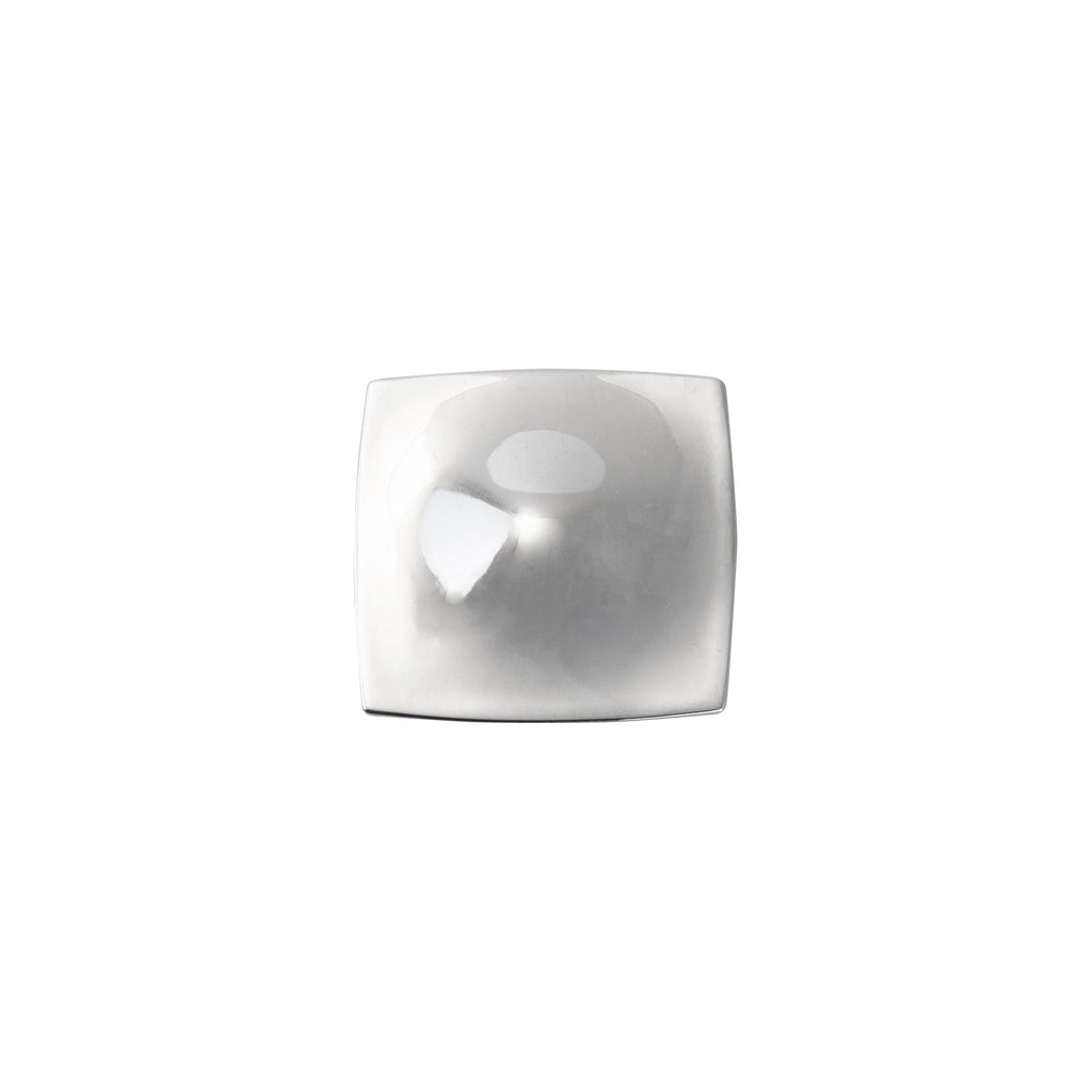 Dover Knob 1-1/4 Inch Square Chrome Finish