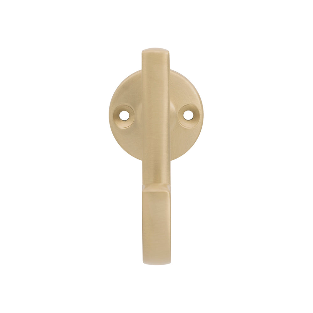 Woodward Hook 1-1/8 Inch Center to Center Champagne Bronze Finish