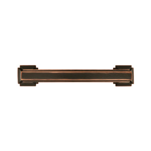 Bridges Pull 3 Inch Center to Center Oil-Rubbed Bronze Highlighted