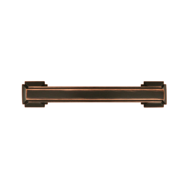 Bridges Pull 3 Inch Center to Center Oil-Rubbed Bronze Highlighted
