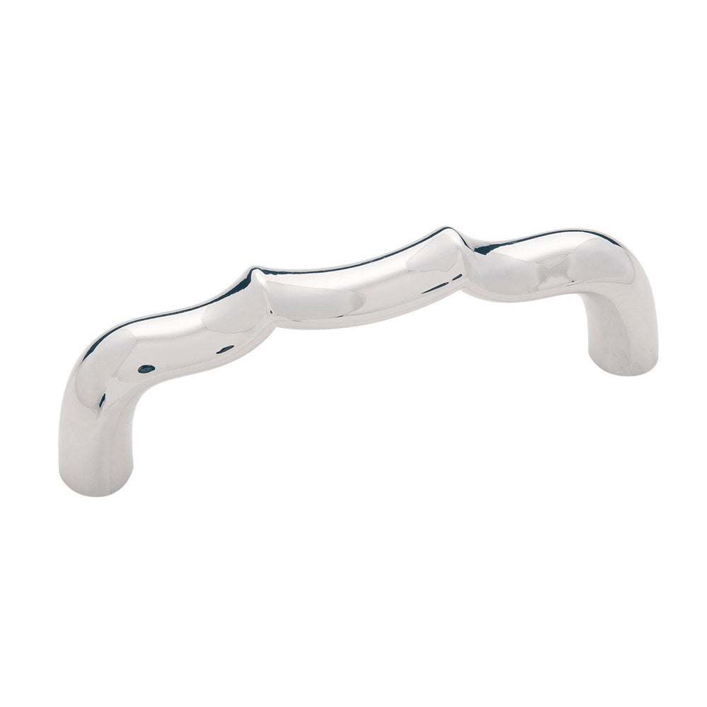 Trellis Pull 3 Inch Center to Center Polished Nickel