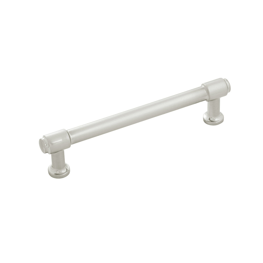 Piper Pull 5-1/16 Inch (128mm) Center to Center Satin Nickel