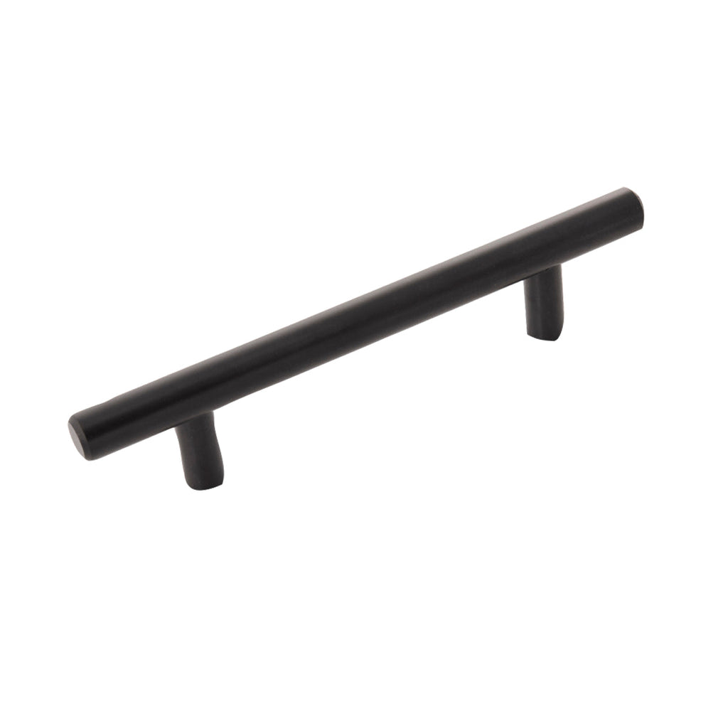 Bar Pulls Pull 3-3/4 Inch (96mm) Center to Center Matte Black Finish