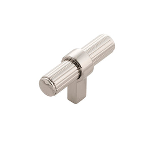 Sinclaire T-Knob 2-3/8 Inch x 3/4 Inch Polished Nickel