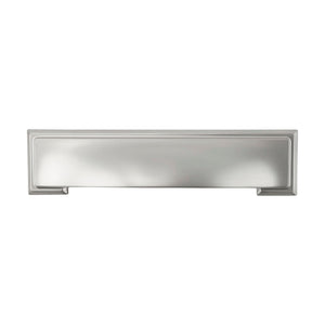Dover Cup Pull 3 Inch, 3-3/4 Inch (96mm) & 5-1/16 Inch (128mm) Center to Center Satin Nickel