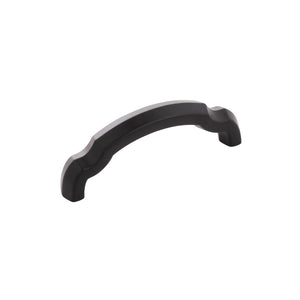 Veranda Pull 3 Inch Center to Center Matte Black