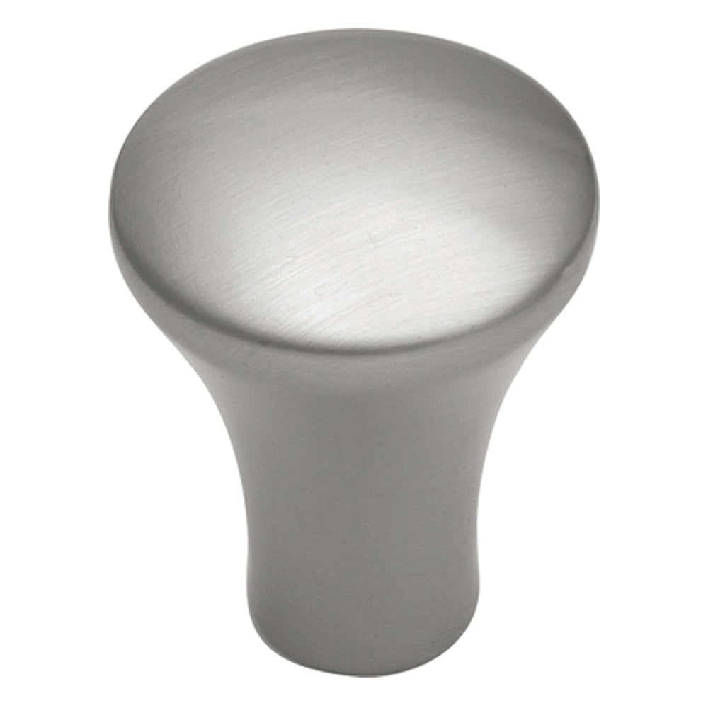 Metropolis Knob 1 Inch Diameter Satin Nickel