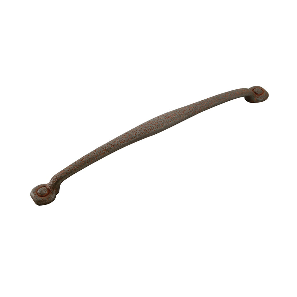 Refined Rustic Appliance Pull 18 Inch Center to Center Rustic Iron Finish