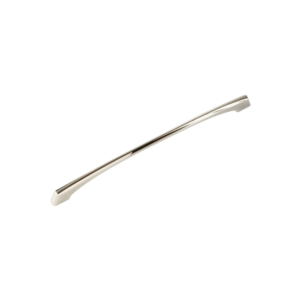 Greenwich Pull 12 Inch Center to Center Polished Nickel Finish
