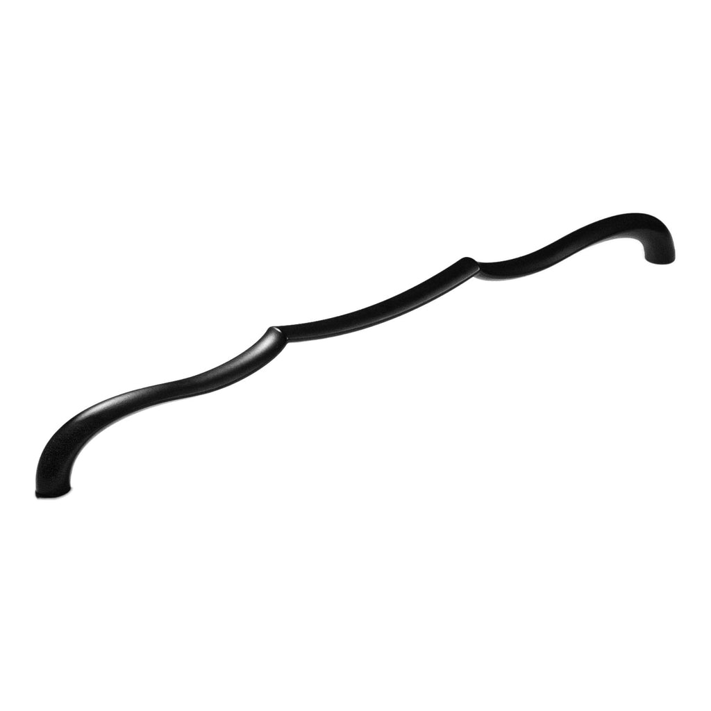 Trellis Pull 12 Inch Center to Center Matte Black Finish