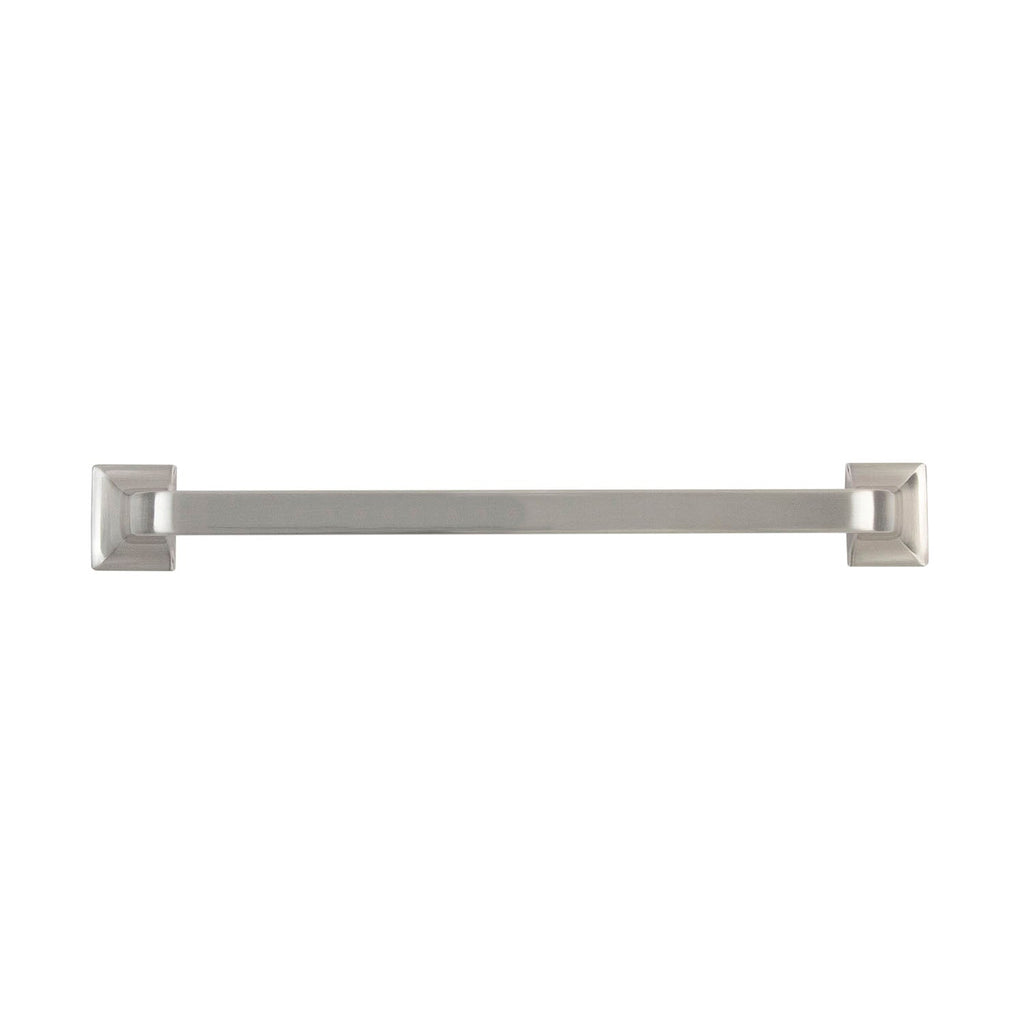 Forge Pull 7-9/16 Inch (192mm) Center to Center Satin Nickel Finish