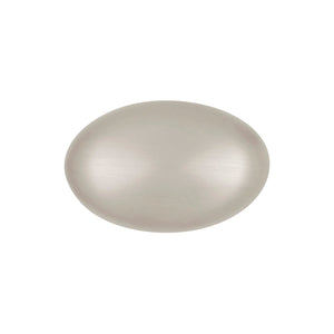 Williamsburg Knob 1-1/4 Inch X 13/16 Inch  Stainless Steel
