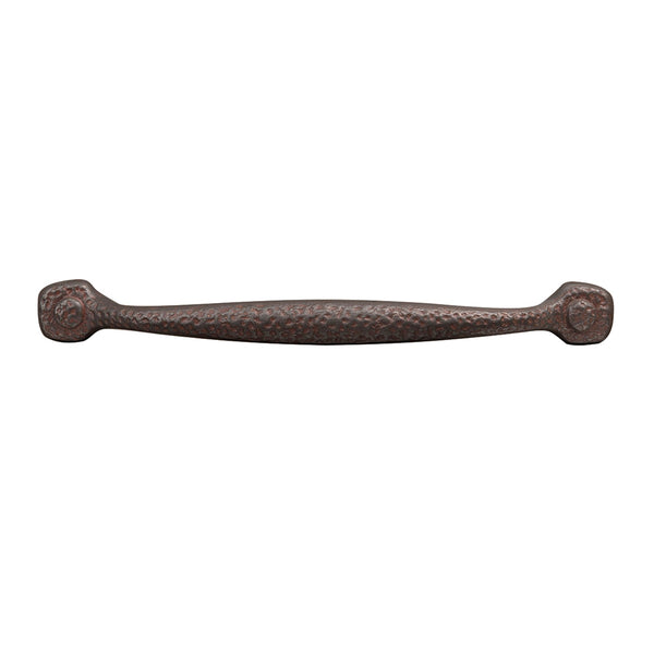 Refined Rustic Pull 6-5/16 Inch (160mm) Center to Center Rustic Iron
