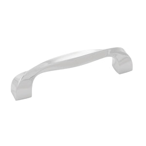Twist Pull 3-3/4 Inch (96mm) Center to Center Polished Nickel