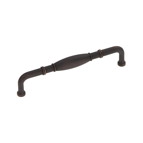 Williamsburg Pull 5-1/16 Inch (128mm) Center to Center Vintage Bronze