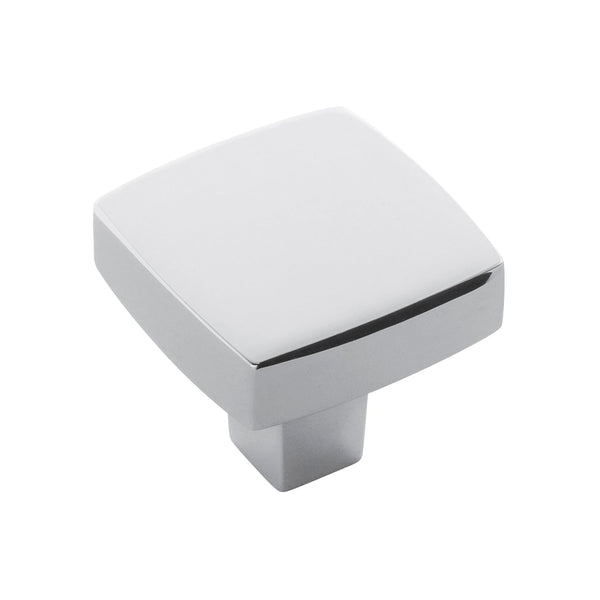 Coventry Knob 1-1/4 Inch Square Chrome