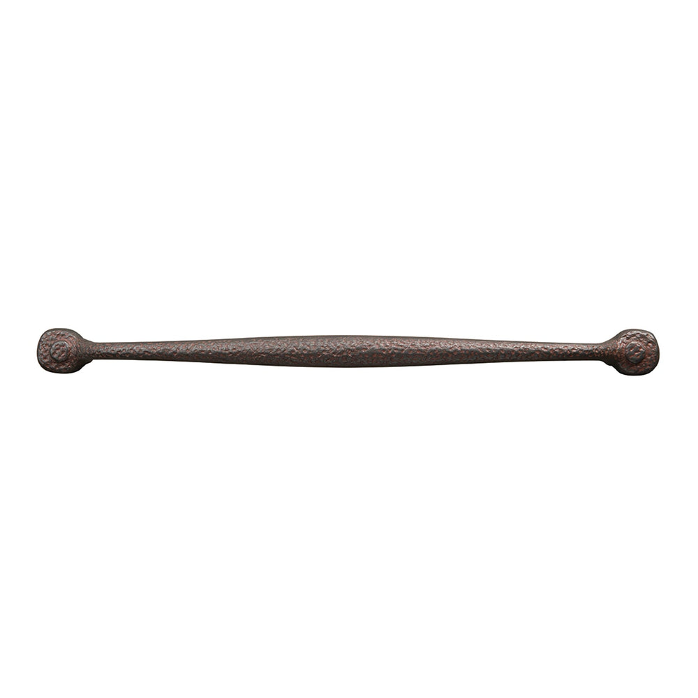 Refined Rustic Pull 12 Inch Center to Center Rustic Iron