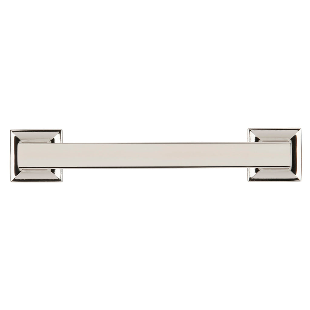 Studio Pull 5-1/16 Inch (128mm) Center to Center Polished Nickel Finish