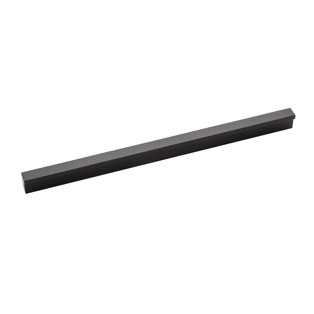 Streamline Pull 7-9/16 Inch (192mm) Center to Center Flat Onyx Finish