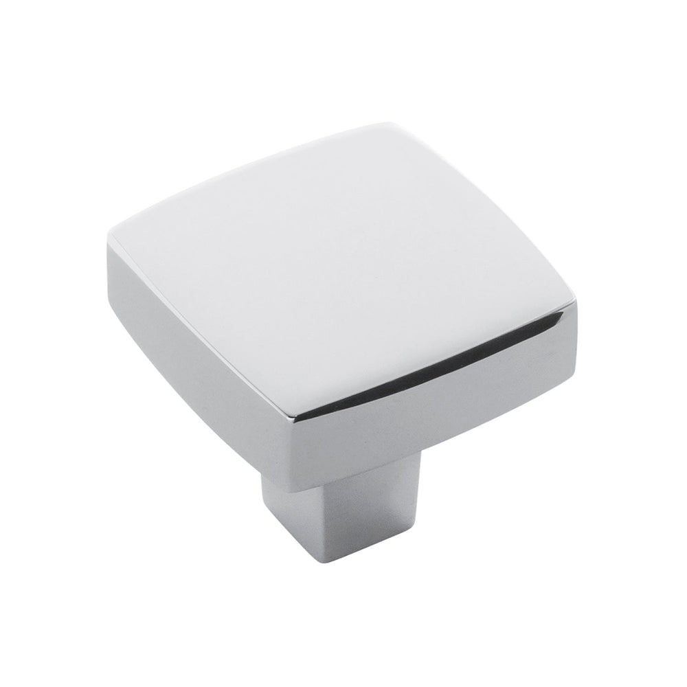 Coventry Knob 1-1/4 Inch Square Chrome