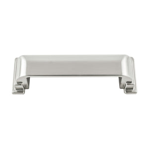 Brighton Cup Pull 3-3/4 Inch (96mm) Center to Center Satin Nickel